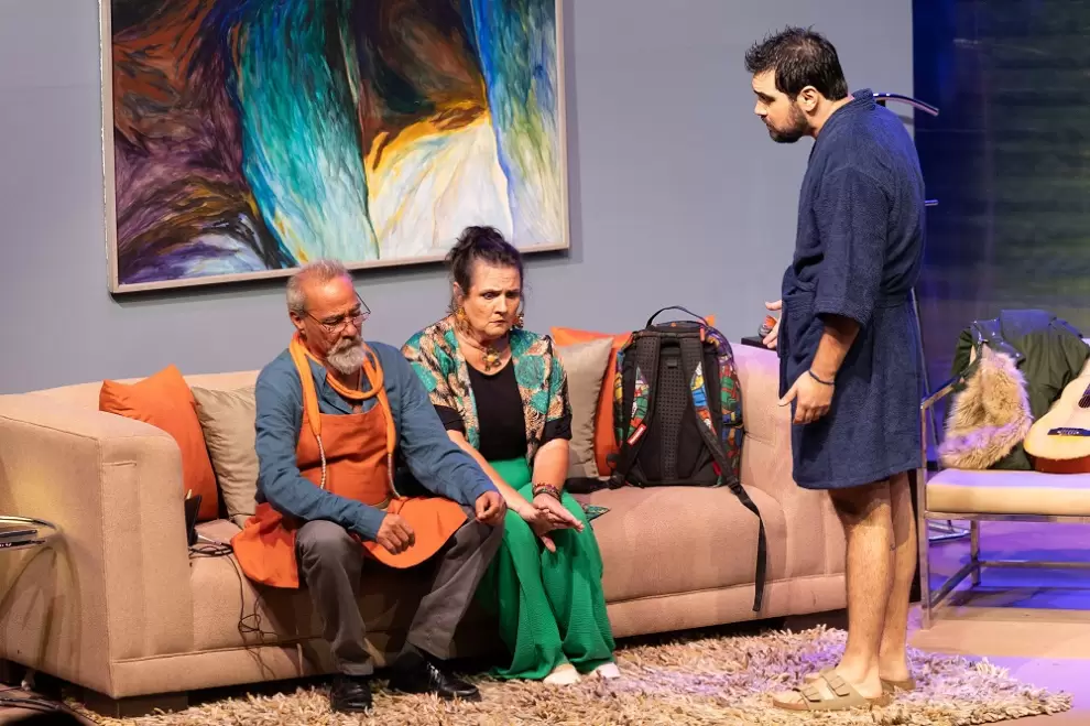 Puesta en escena de "Nunca estuve en Dubl�n".