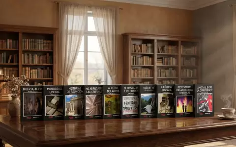 Algunos de los libros que forman parte de la colecci�n.