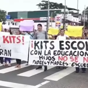 Promesas vac�as y aulas sin kits escolares: �emby estalla por tercer d�a contra el abandono del MEC