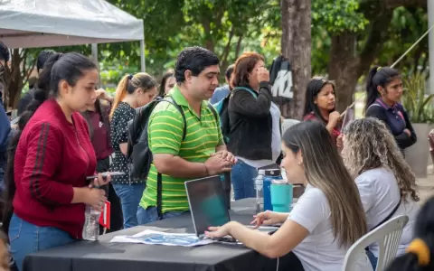 Feria de empleo.
