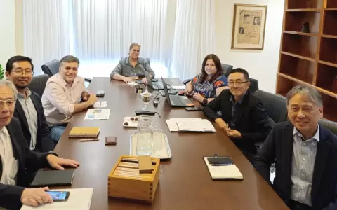 El encuentro fue encabezado por el presidente del gremio, Diego Puente, y la gerente general, Shirley Zavala.