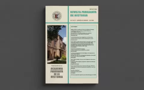 Tapa de la "Revista Paraguaya de la Historia", volumen VIII, n�mero 1. Julio de 2025.