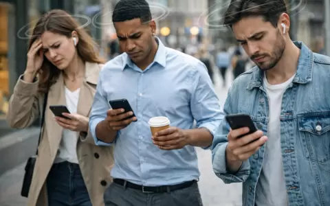 �Alerta! Por qu� usar el celular en movimiento puede marearte