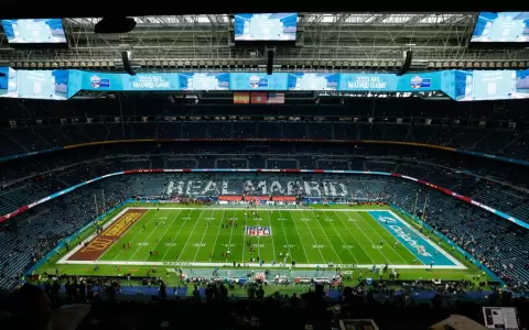 Estadio Santiago Bernab�u.