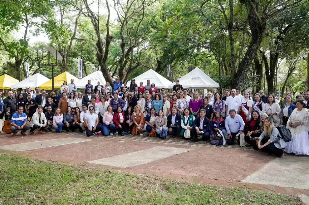 Asistente al foro regional.