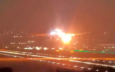 Un avi�n de la aerol�nea Delta Air Lines protagoniz� un incidente durante la noche del domingo 29 de marzo en el Aeropuerto Internacional de S�o Paulo