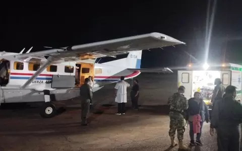 Trasladan de urgencia a ni�a desde Concepci�n hasta Asunci�n por presunta intoxicaci�n.
