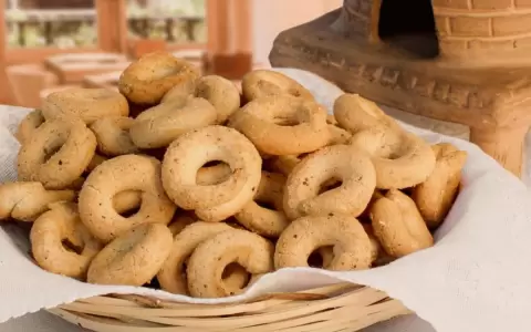 Chipa paraguaya.