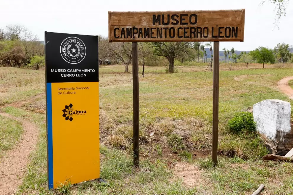 Museo Campamento Cerro Le�n en Piray�.