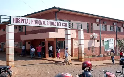 Hospital regional de Ciudad del Este.