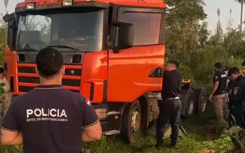 El asalto se registr� en la noche del Martes Santo sobre la Ruta PY03, en el distrito de 25 de Diciembre.
