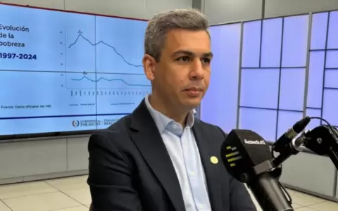 Juan Jos� Galeano, titular interiono del MEF.