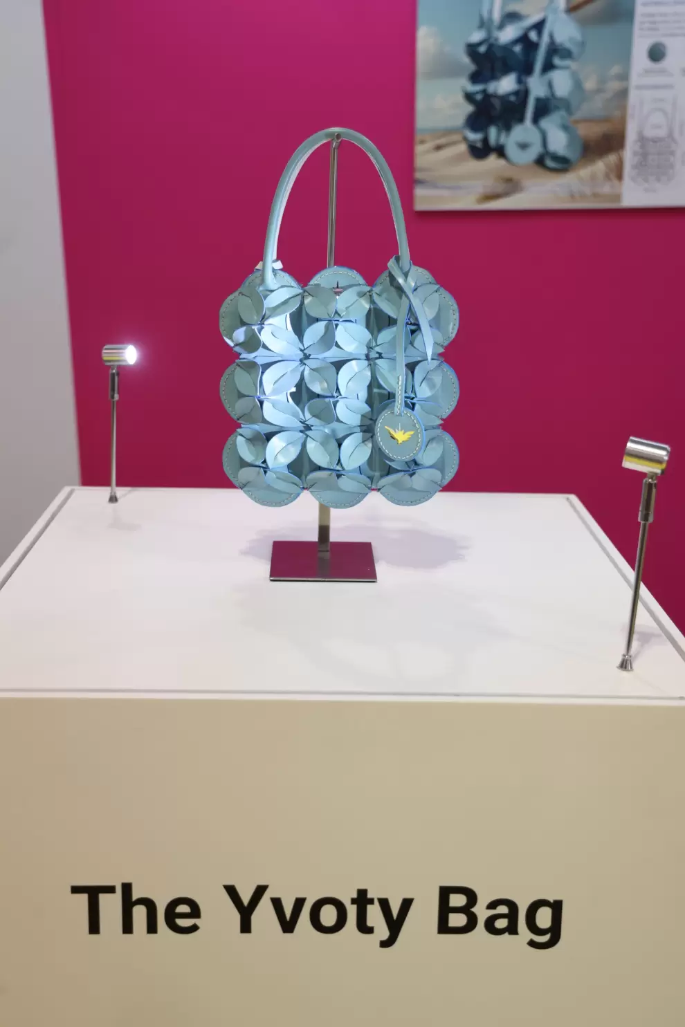 La "Yvoty Bag", creaci�n de Eliane Yahari, combina identidad cultural y trabajo artesanal en un dise�o innovador. Foto: Gentileza.