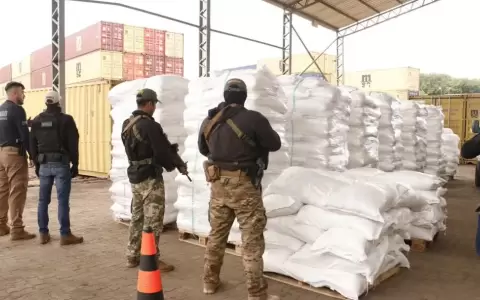 Operativo e incautaci�n de drogas por parte de la Senad.
