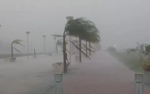 Vientos huracanados.