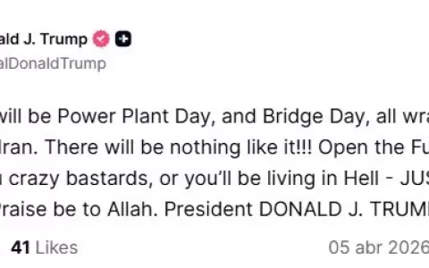 El presidente de Estados Unidos, Donald Trump, amenaza a Ir�n.