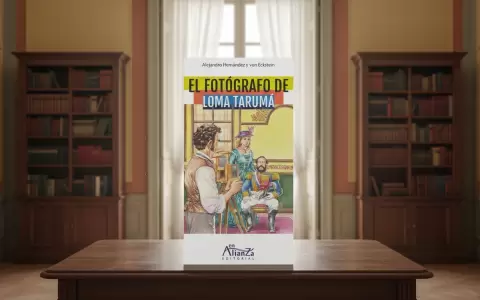 Portada de "El Fot�grafo de Loma Taruma" de Alejandro Hern�ndez y Von Eckstein.