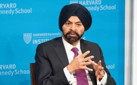 Ajay Banga, presidente del Banco Mundial (BM).