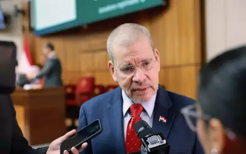 Senador Antonio Barrios, presidente de la Comisi�n de Relaciones Exteriores y Asuntos Internacionales.