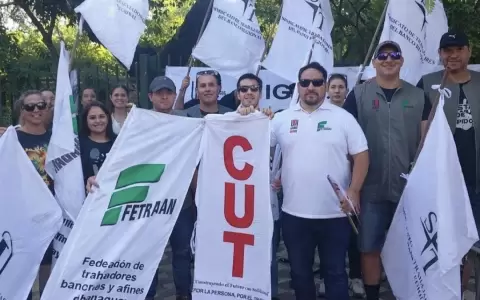 Fetraban, CUT, entre otros anuncian movilizaci�n para hoy.