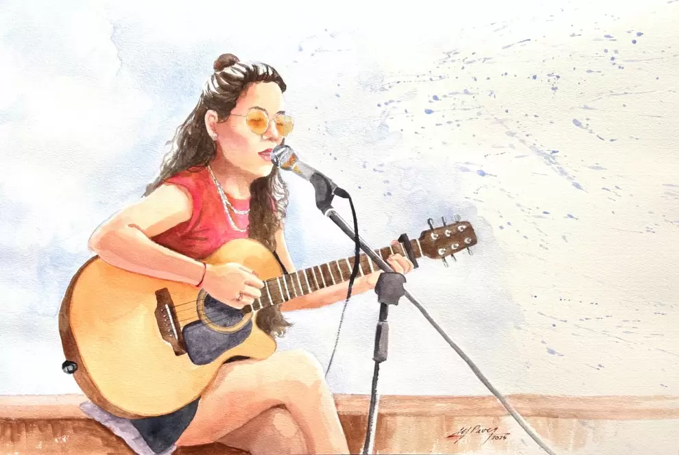 Obra de M�nica P�vez. Cortes�a