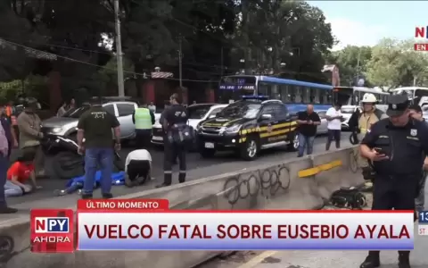 Accidente fatal.