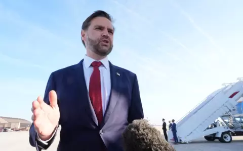 Vicepresidente de Estados Unidos, JD Vance.