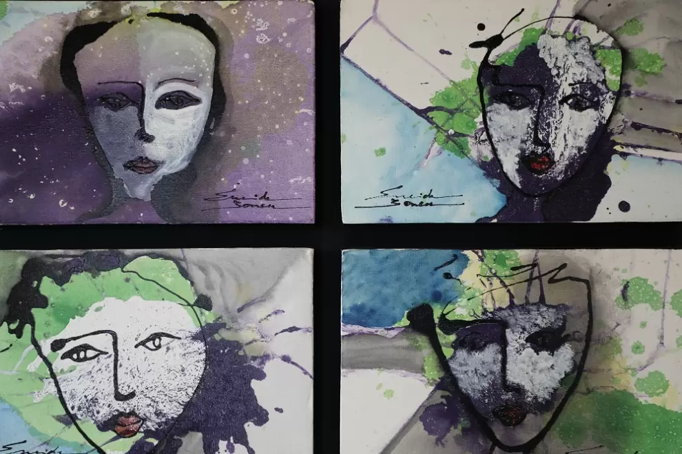 Eneide Boneu, obra que ser� exhibida en la muestra.
