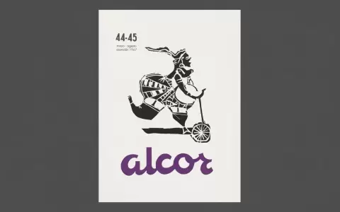 Portada de una de las ediciones de la Revista Alcor.