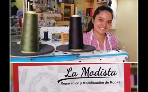 Servicio de costura y confecciones a domicilio.