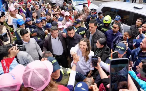 Paloma Valencia, candidato presidencial en Colombia.