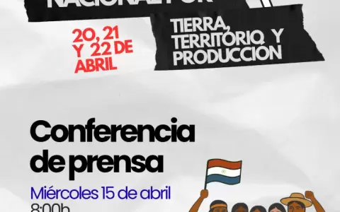 Convocatoria a movilizaci�n.