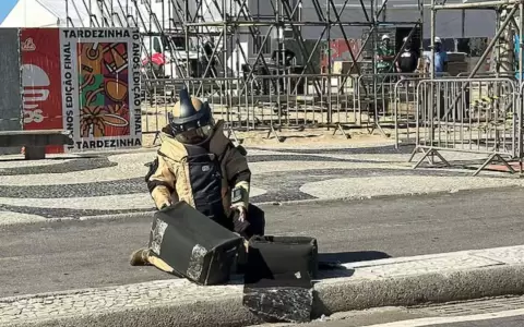 Polic�as activaron protocolos de seguridad tras encontrar un dispositivo en la zona donde se realizar� el show gratuito de la artista.