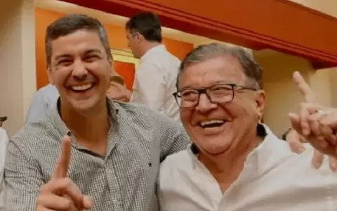 Santiago Pe�a y Nicanor Duarte Frutos