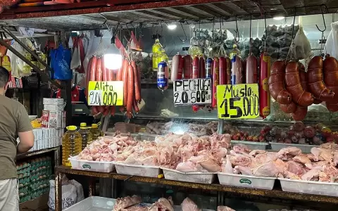 Puesto de venta en el Mercado N. 4