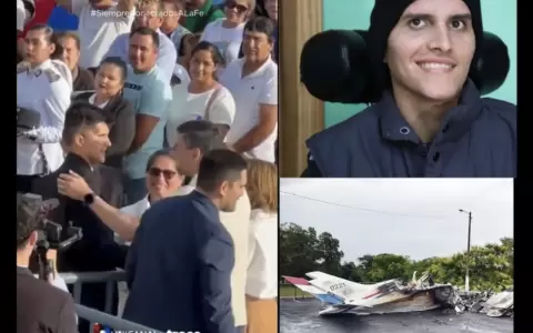 Jos� Zavan, �nico sobreviviente del accidente a�reo en las Fuerzas Armadas.