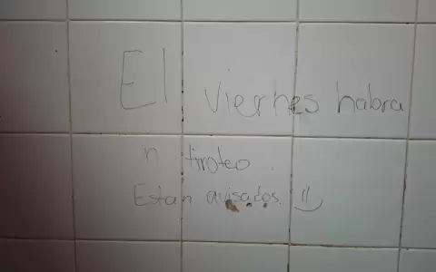 Ola de amenazas en colegios genera preocupaci�n.