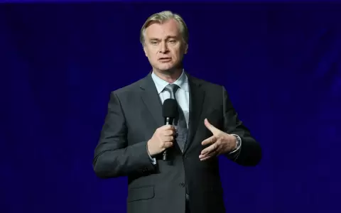 Christopher Nolan habla en el escenario durante la presentaci�n de Universal Pictures y Focus Features en la CinemaCon.