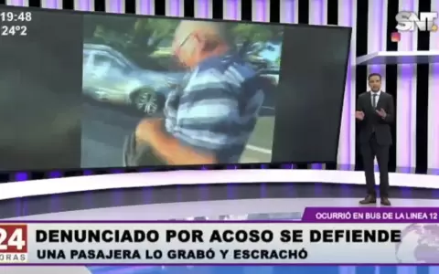 El hombre se present� junto a su abogada para explicar la situaci�n.
