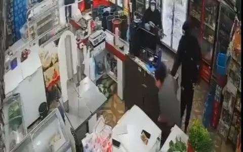 Falsos polic�as asaltan violentamente un local comercial en Ypan�.