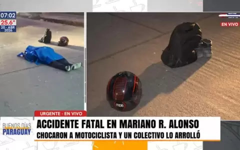 Accidente de tr�nsito deriv� en la muerte de un motociclista.