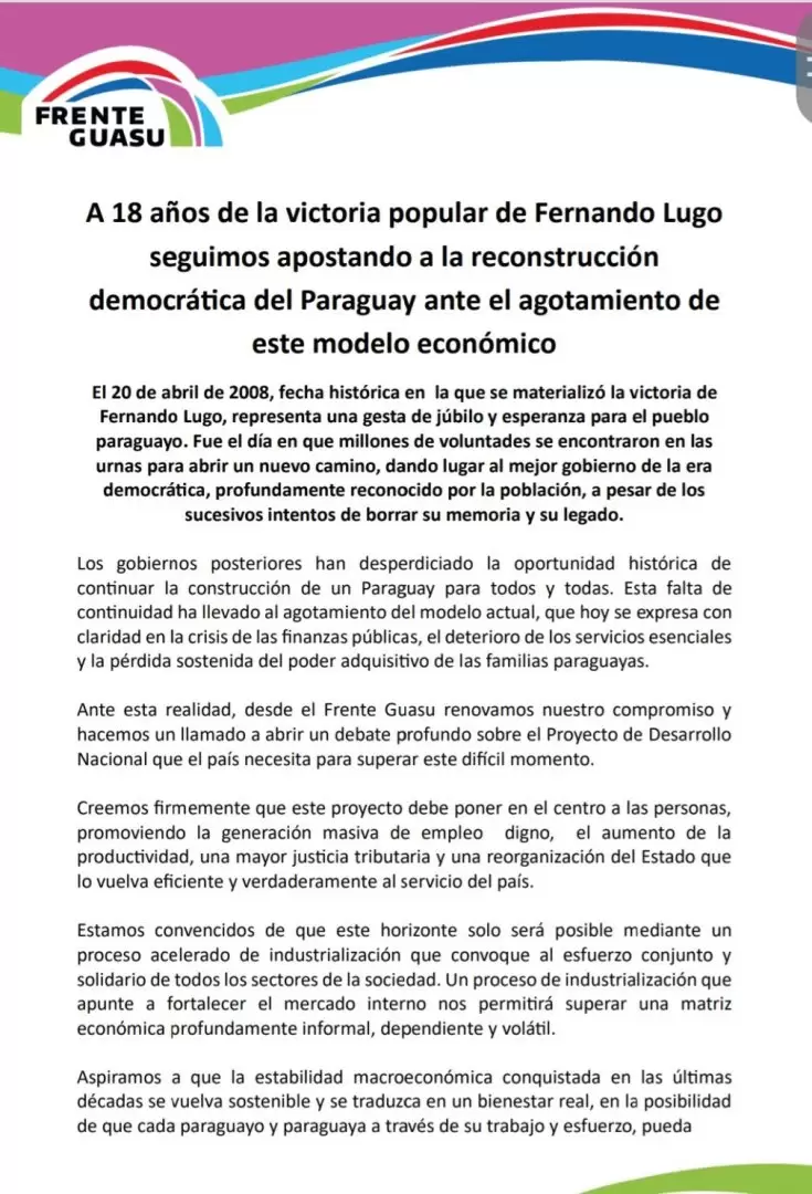 Frente Guazú
