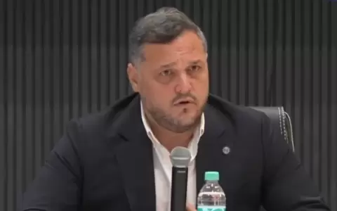 Rodrigo Nogu�s, presidente de Olimpia.