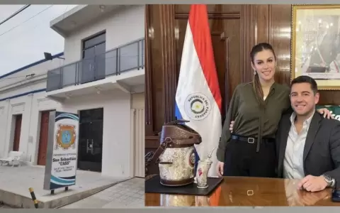Pedro Alliana y su hija