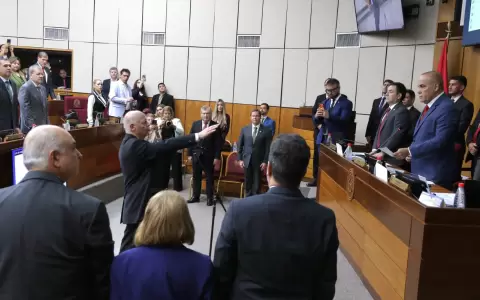 Ministro de la Corte, Luis Ben�tez Riera.