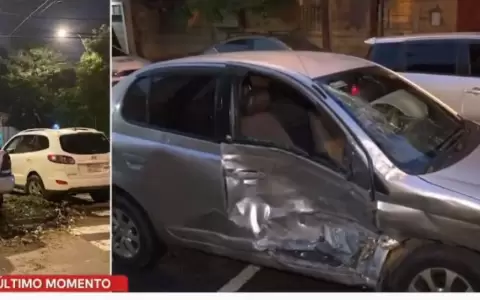 Grave accidente de tr�nsito sobre la avenida Rodr�guez de Francia.