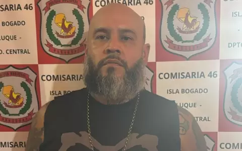 Detuvieron a Luis Serv�n, barra brava de Cerro quien rob� el escudo de un agente de la FOPE durante incidentes en el Supercl�sico.
