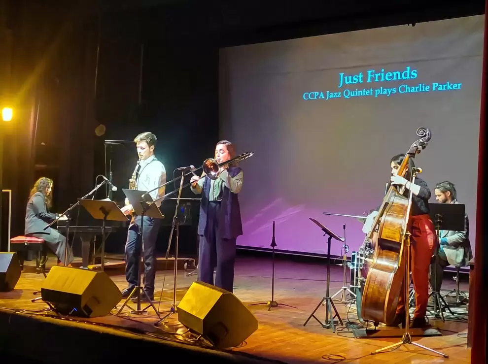CCPA Jazz Quintet en concierto.