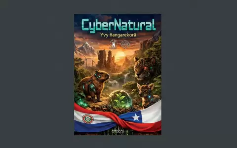 Portada de "CyberNatural: Yvy �angarekor�". Editorial Arandur�.