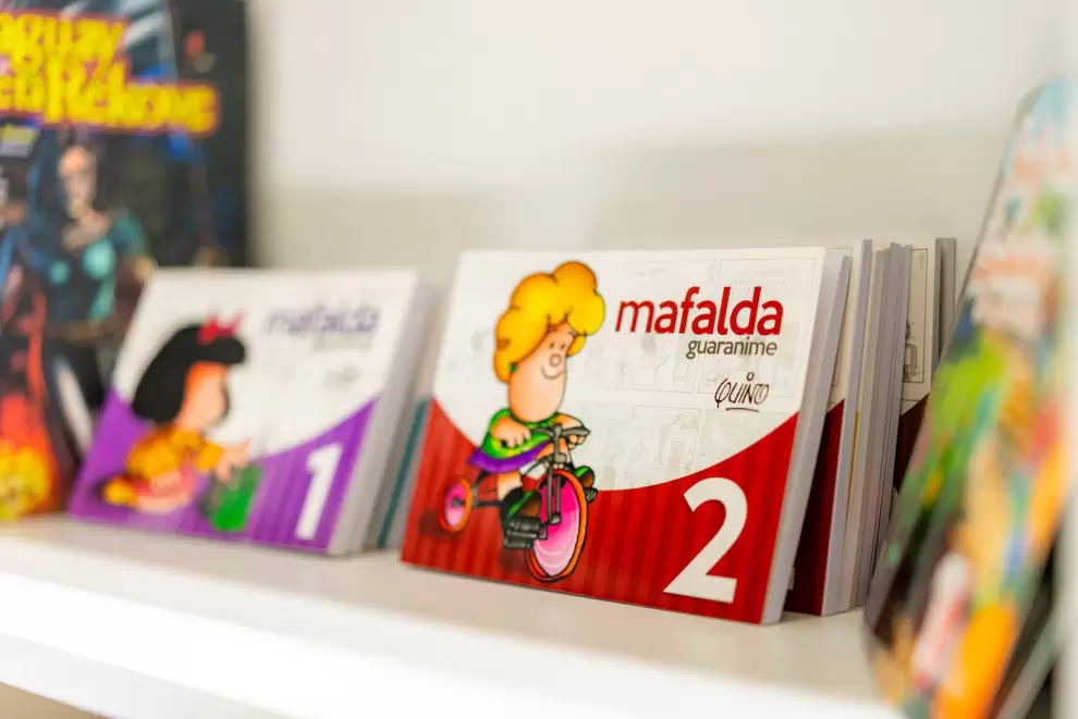 Uno de los ejemplares exhibidos en el stand de Paraguay. Cortes�a
